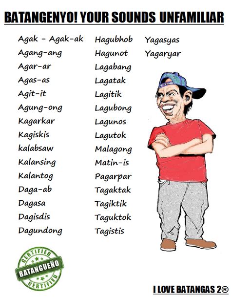 Salitang Batangas (Batangas dictionary) .